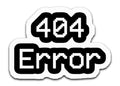 404 Error