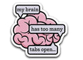 Too Many Tabs Brain