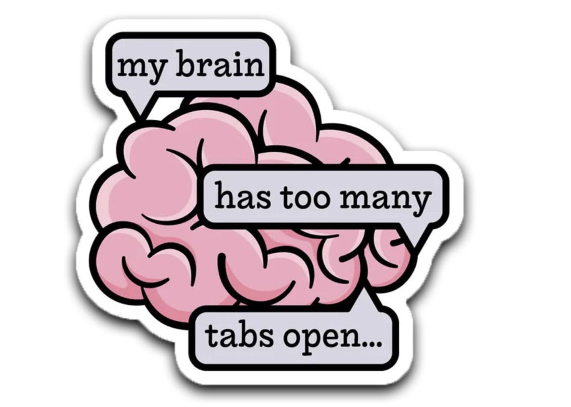 Too Many Tabs Brain
