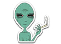 Smoking Alien