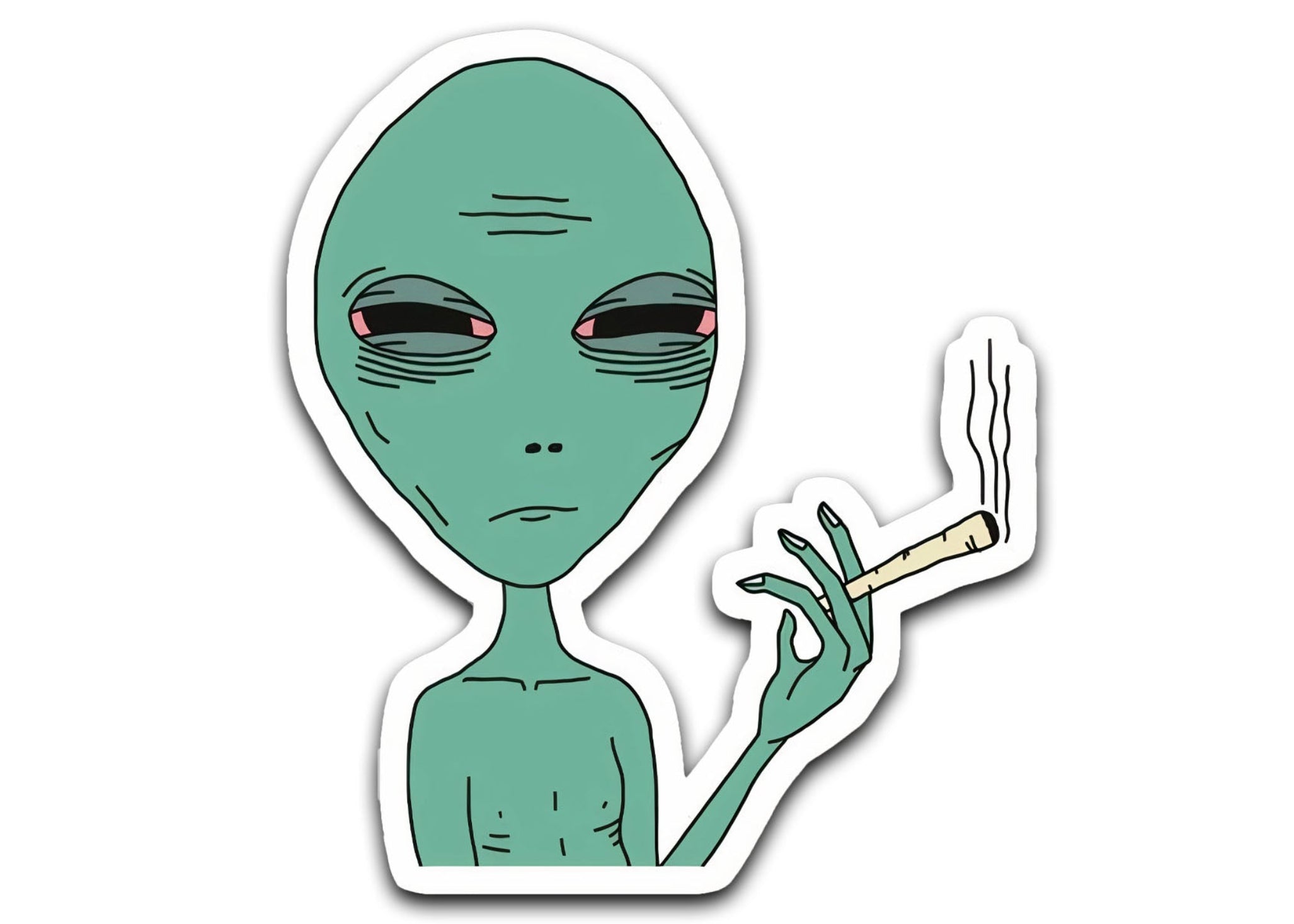 Smoking Alien