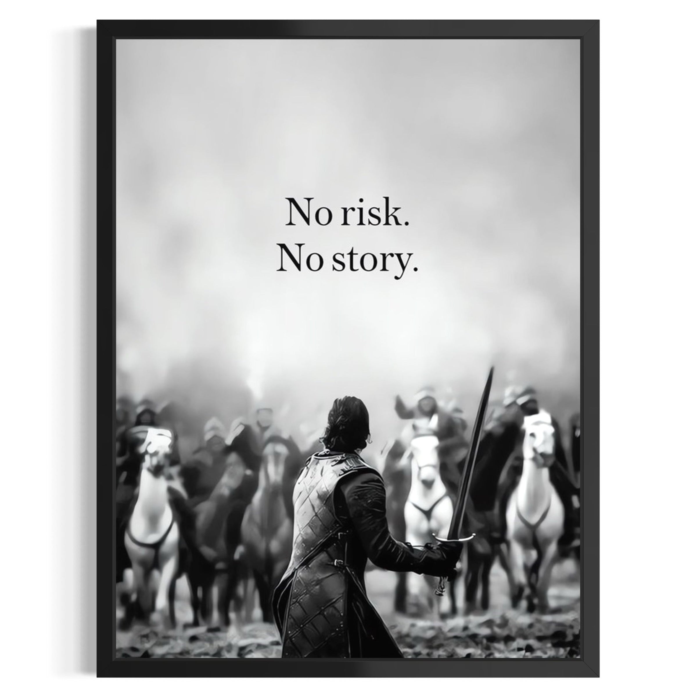 No Risk No Story Frame