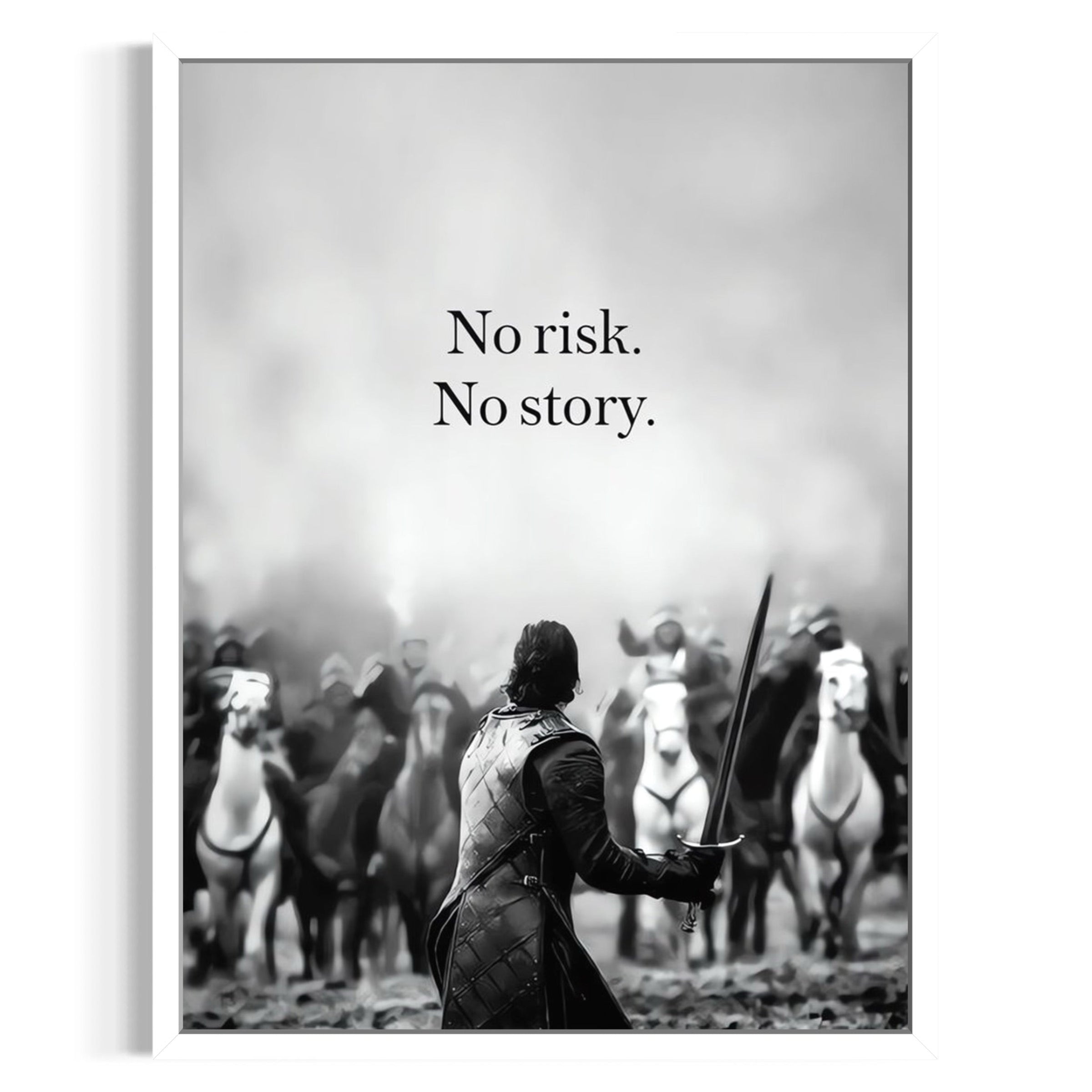 No Risk No Story Frame