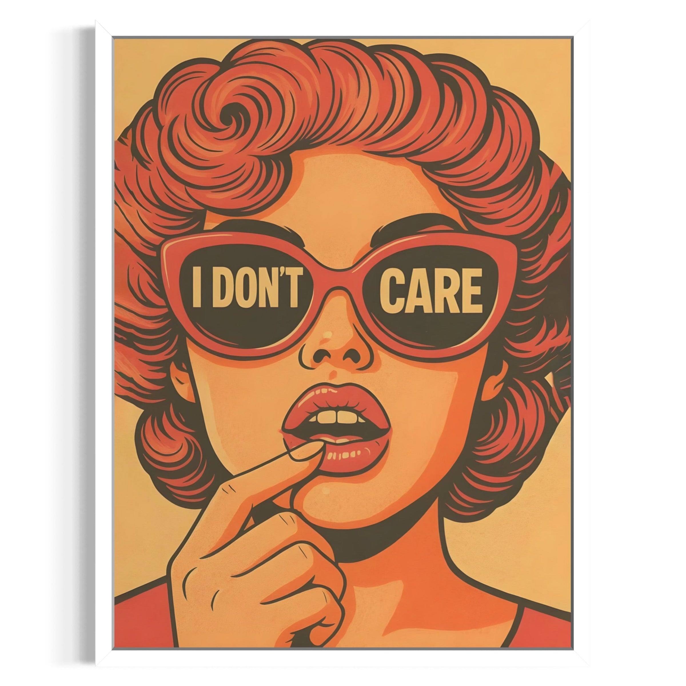 I Don't Care Frame